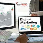 Digital Marketing Performance Dashboard with Analytics Traffic and Growth Metrics
