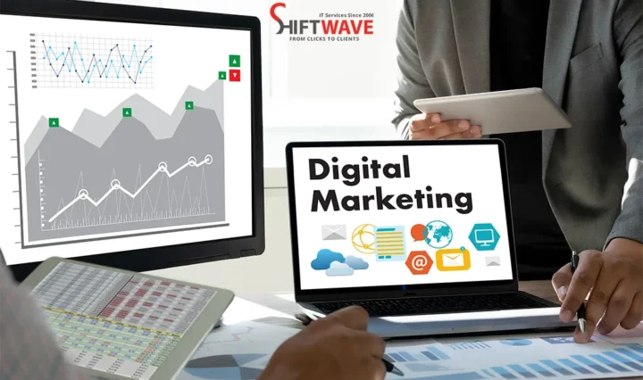 Digital Marketing Performance Dashboard with Analytics Traffic and Growth Metrics
