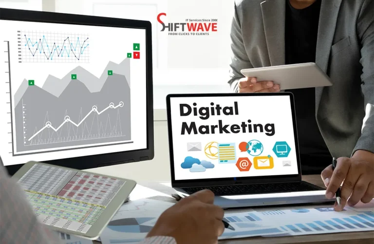 Digital Marketing Performance Dashboard with Analytics Traffic and Growth Metrics