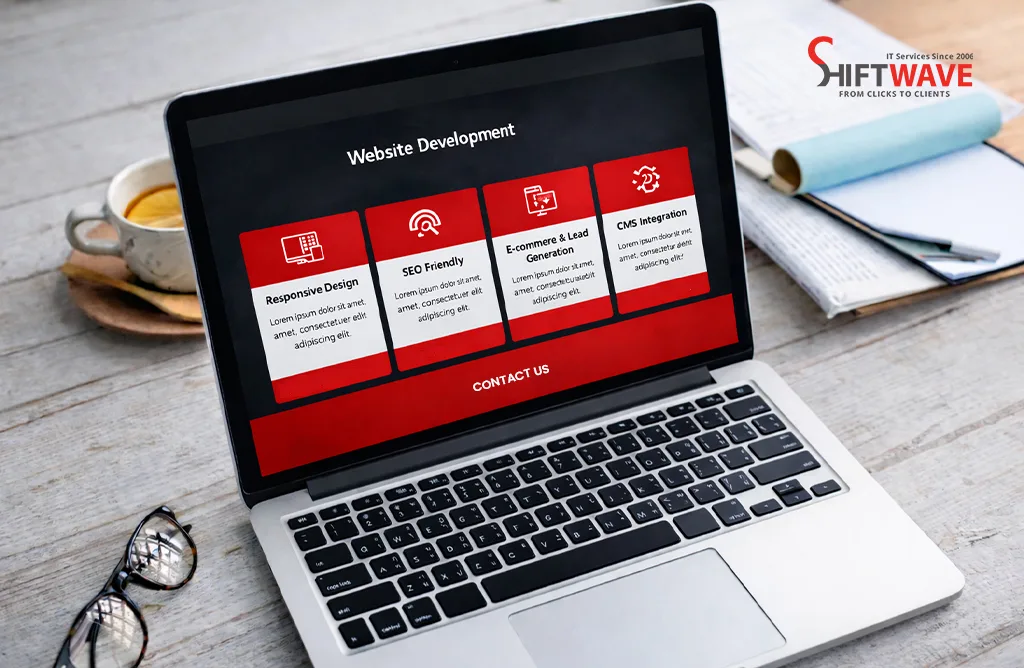 Shiftwave Website Development with SEO, CMS and E-commerce Solutions