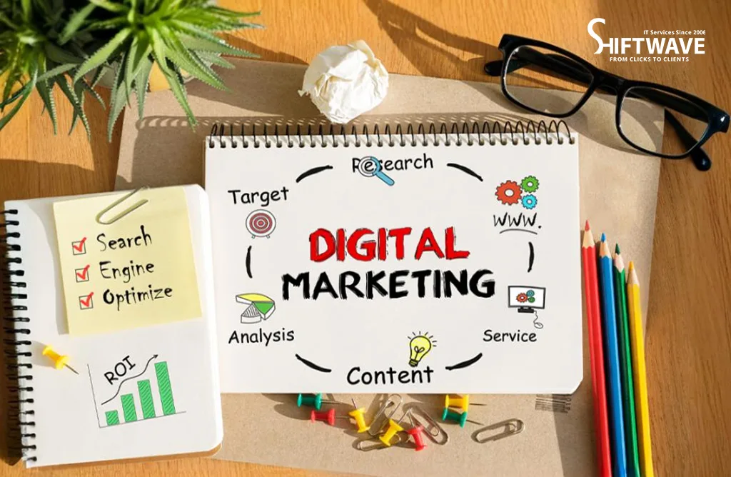 Digital Marketing Planning with SEO, Content, and ROI Strategy Notes