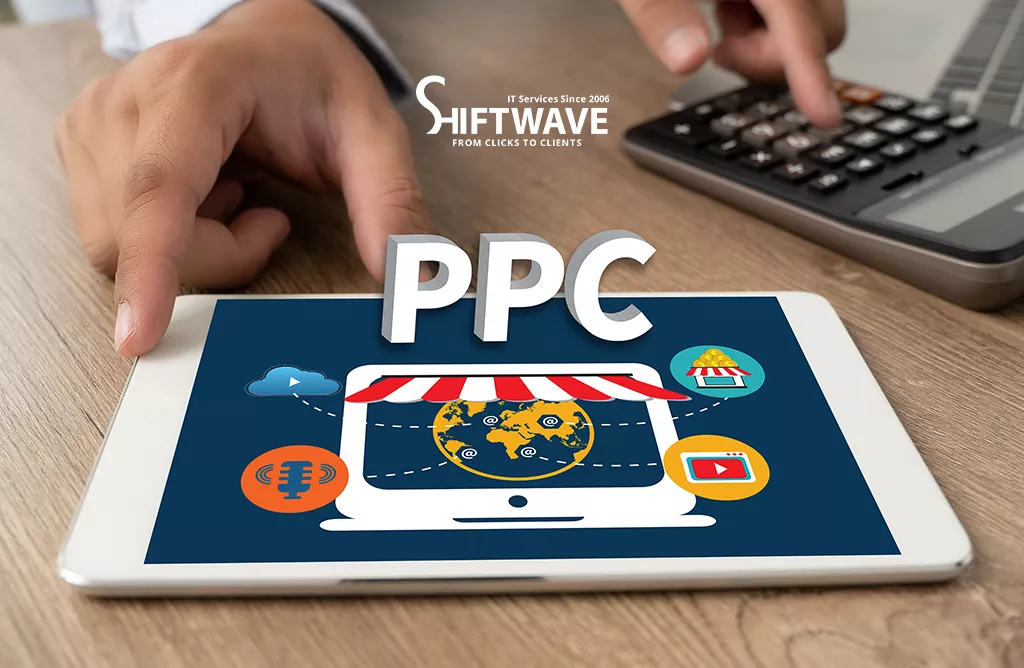 PPC Digital Marketing Campaign Concept With Online Advertising And Business Growth